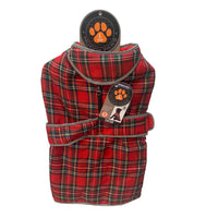 Ancol - Highland Tartan Dog Coat, Red