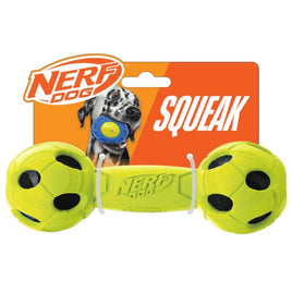 Nerf Dog - Rubber Wrapped Bash Barbell, Green
