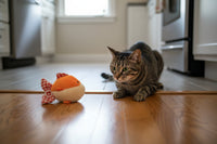 Happy Pet - Tabby Patch Shaking Goldfish Cat Toy