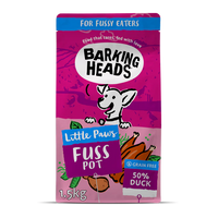 Barking Heads - Little Paws, Fuss Pot Grain Free, Duck - 1.5kg