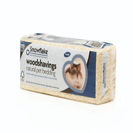 Snowflake - Woodshavings Natural Pet Bedding - Small