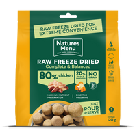 Natures Menu - Complete 80/20 Freeze Dried, Chicken