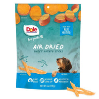 Dole - Plant Based Air Dried Dog Treats, Sweet Potato Sticks - 170g
