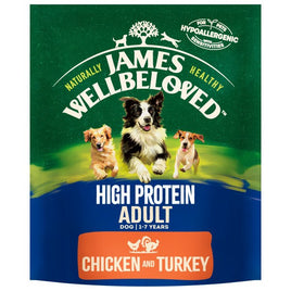 James Wellbeloved Adult Dog, High Protein Chicken & Turkey