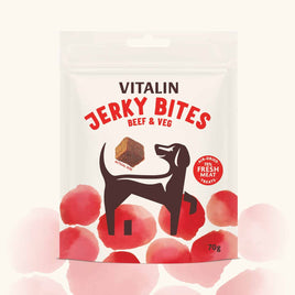 Vitalin - Beef & Veg Jerky Natural Meat Bites - 70g
