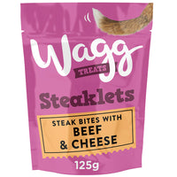 Wagg - Steaklets Dog Treats - 125g