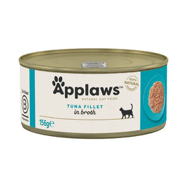 Applaws - Cat Food, Tuna Fillet in broth - 156g Can