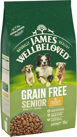 James Wellbeloved Senior Dog, Grain Free Turkey