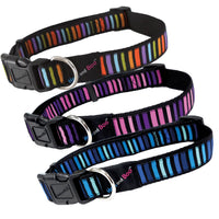 Hem & Boo - Block Colour Dog Collar - Multi Colour
