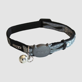 Rogz - Black Nightcat Cat Collar