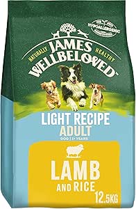 James Wellbeloved Adult Dog, Light Lamb & Rice - 1.5kg