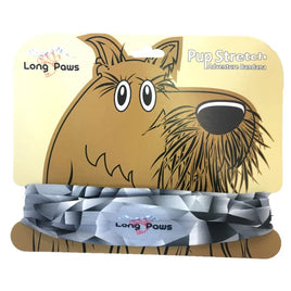 Long Paws - Dog Bandana - Charcoal Geo - 25x25cm