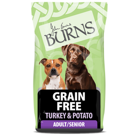 Burns - Grain Free Adult Food, Turkey & Potato