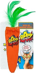 BAM - Catnip Carrot Toy
