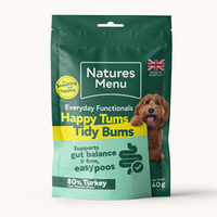 Natures Menu - Happy Tums Tidy Bums - 40G