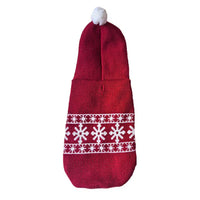 James & Steel - Cosy Fit Santa Hoodie, Red