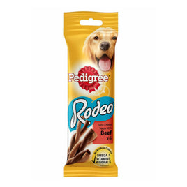 Pedigree - Rodeo Beef Dog Treat - 4stk