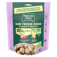 Natures Menu - Complete 80/20 Freeze Dried, Turkey