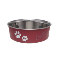 Love Pet - Bella Pet Bowl, Merlot - Small