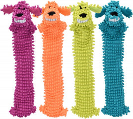 Happy Pet - Loofa Floppy Moppy, Lightweight Jumbo Dog Toy - Asst Colour - Each