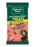 Natures Menu - Freeze Dried Bites, Beef - 15g