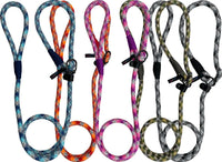 Hem & Boo - High Performance Rope Slip Lead, Red/Orange - 150cm