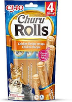 Churu - Chicken wraps Chicken Recipe, for cats - 4x10g