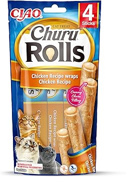 Churu - Chicken wraps Chicken Recipe, for cats - 4x10g