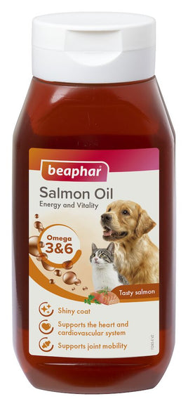 Beaphar - Salmon Oil For Cats & Dogs - 425ml