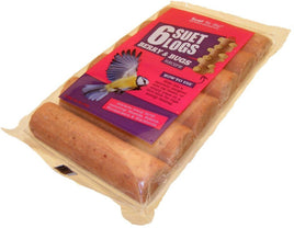 Suet to go - Mini Suet Logs 6 Pack - Berry N Bugs