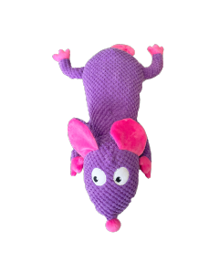 Happy Pet - Ronny Rat Dog Toy - Purple