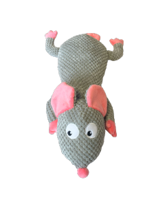 Happy Pet - Ronny Rat Dog Toy - grey