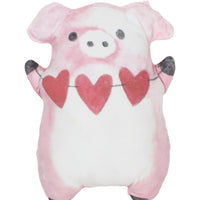 Dream Paws - Anxiety Reducing Plush Bed Pink With Plush Pig Toy