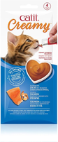 Catit - Creamy Treats Salmon & Prawn - 4 X 10g