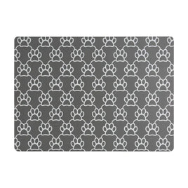 Mason Cash - Colour Mix Paw Placemat - Grey