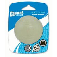 Chuckit - Light Play Glow Ball 1 Pack - Medium (6.5cm)