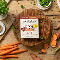 Forthglade - Complete Adult Dog Meal, Beef With Sweet Potato & Veg - 395g