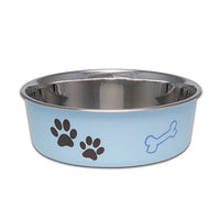 Love Pet - Bella Pet Bowl, Murano Blue - XLarge