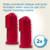 Beaphar - Soft Finger Toothbrush For Cats & Dogs - 2 Pack