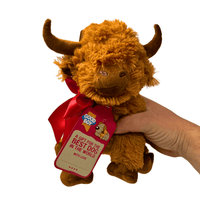 Good Boy - Christmas Gift, Highland Cow - 10"