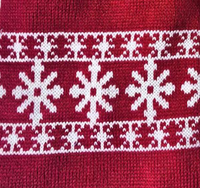 James & Steel - Cosy Fit Santa Hoodie, Red
