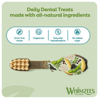 Whimzees - Vegetable Toothbrush - Small (9cm)