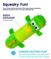 Petstages - Just For Fun No Stuffing - Big Squeaky Gator