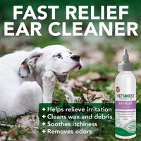 Vets Best - Ear Relief Wash & Dry Kit
