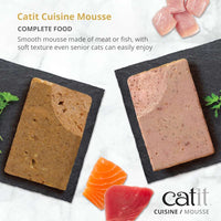 Catit - Cuisine Mousse, Ocean Fish With Tuna & Salmon - 90g