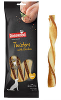 Naturefood - Premios para Perros Twisters, Pollo - Grande
