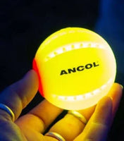 Ancol - Rechargaeble LED Ball, Yellow