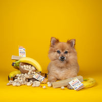 Yakers - Dog Chew, Peanut Butter & Banana - Medium
