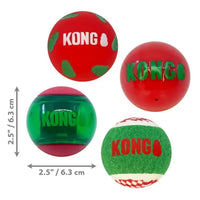 Kong - Holiday Occassion Balls - 4 pack