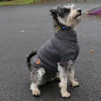 Ancol - SnugFit Cable Knit Jumper, Charcoal